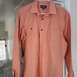Wallin Bros - Orange with Brown Buttons - M